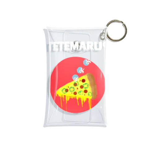 TETEMARUピッツァ Mini Clear Multipurpose Case