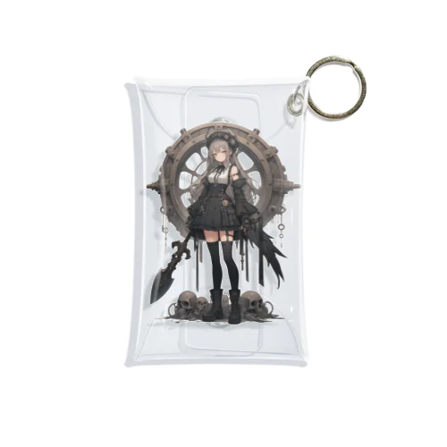 STeAMPuNK+GOTHiCGiRL_00001 Mini Clear Multipurpose Case