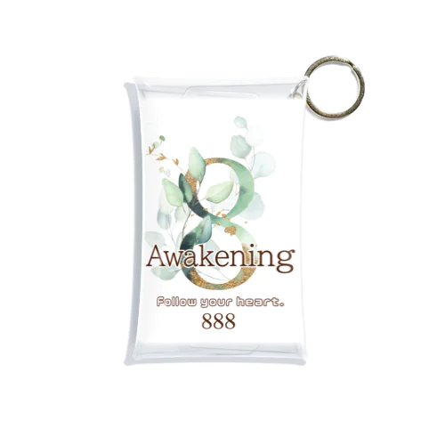 8-Awakening Mini Clear Multipurpose Case