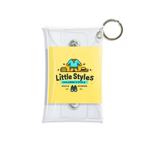 little styles yellow Mini Clear Multipurpose Case