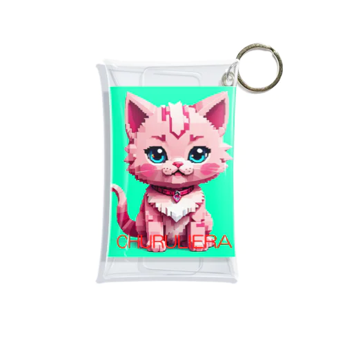 子ねこのチュルリエラくん Mini Clear Multipurpose Case