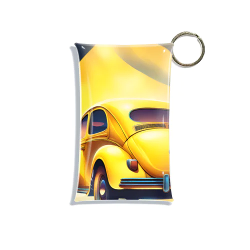 黄色の外車 Mini Clear Multipurpose Case