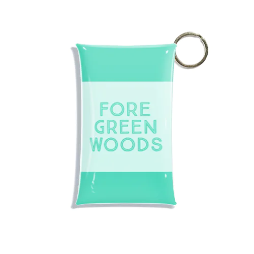 Fore green woods ♬ Mini Clear Multipurpose Case