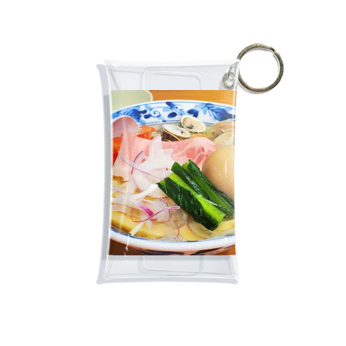 ラーメン　旨い　激うまラーメン　塩味 Mini Clear Multipurpose Case