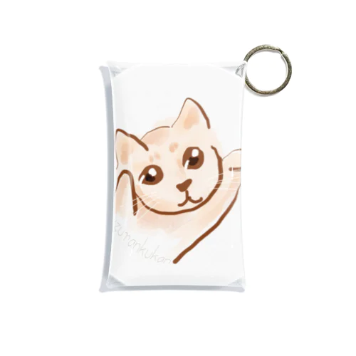 ねこしゃん Mini Clear Multipurpose Case