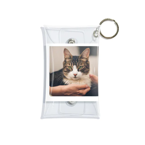 癒しの猫グッズ♪ Mini Clear Multipurpose Case