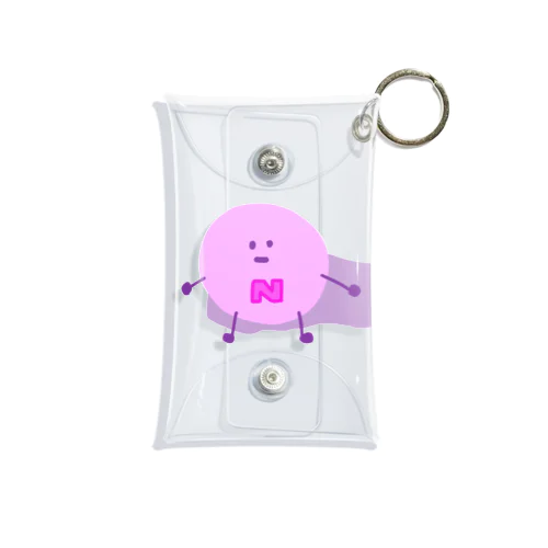 ちっそくんグッズ Mini Clear Multipurpose Case