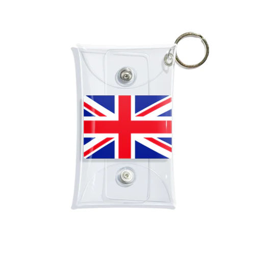 イギリスの国旗 Mini Clear Multipurpose Case