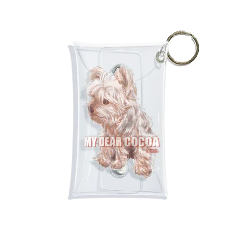 Yorkie 雑貨 Mini Clear Multipurpose Case