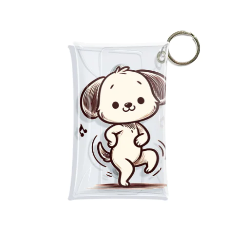 パリピ犬 Mini Clear Multipurpose Case