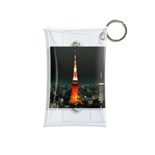 夜景～大都会・東京の夜～ Mini Clear Multipurpose Case