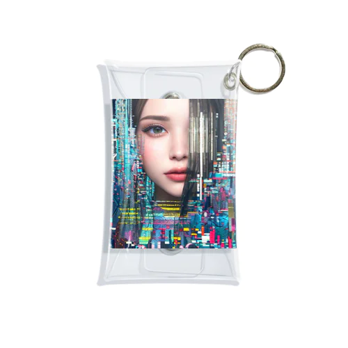 AI美女 Mini Clear Multipurpose Case