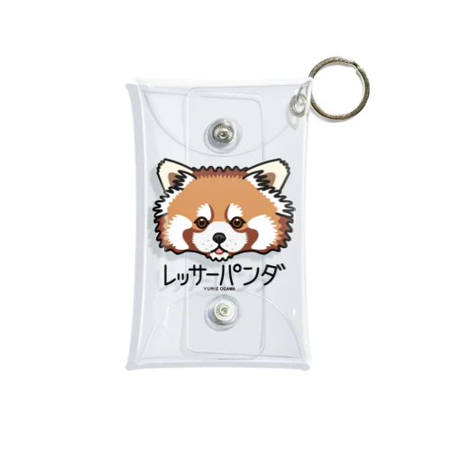 09レッサーパンダ（キャラ） Mini Clear Multipurpose Case