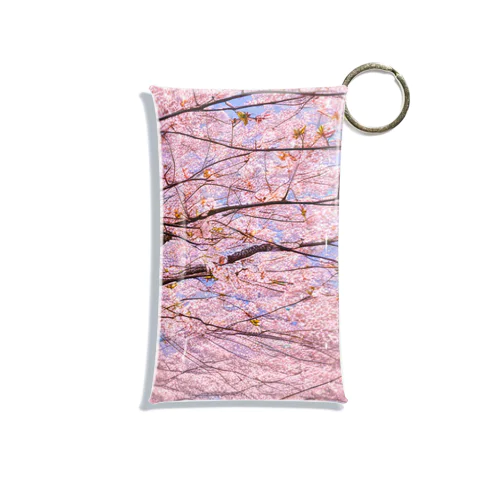 美しき桜 Mini Clear Multipurpose Case