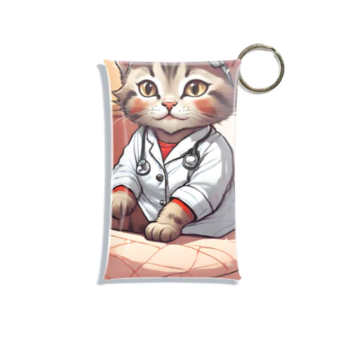 看護師気分の子猫1 Mini Clear Multipurpose Case