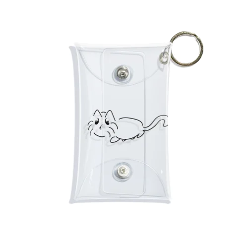 ねこ Mini Clear Multipurpose Case