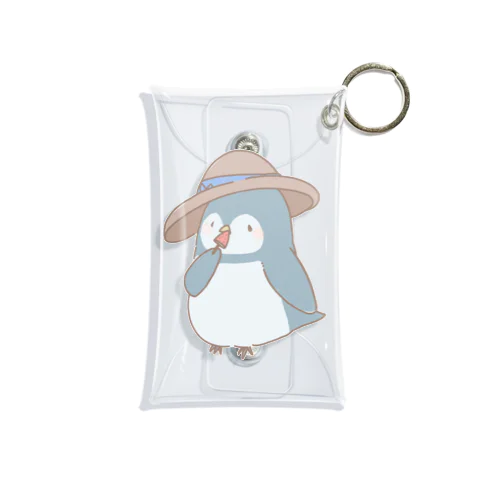 夏のペンギンさん（雑貨） Mini Clear Multipurpose Case