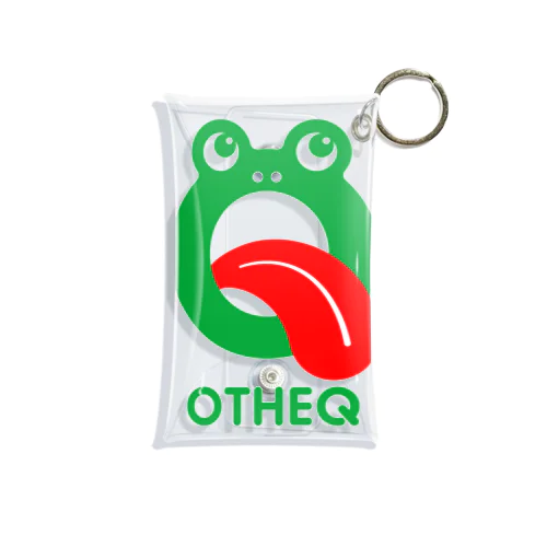 OTHEQのかえるロゴシリーズ ミニクリアマルチケース