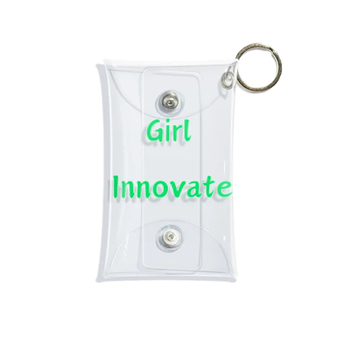 Girl Innovate-女性が革新的であることを指す言葉 ミニクリアマルチケース