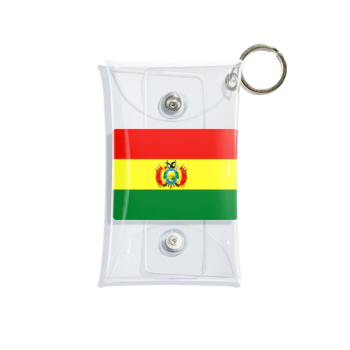 ボリビアの国旗 Mini Clear Multipurpose Case