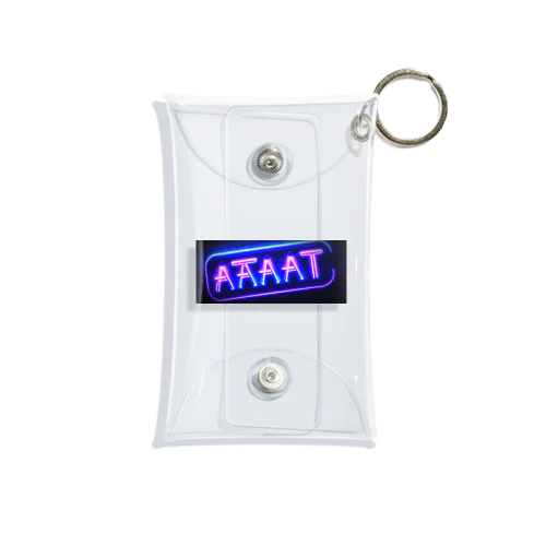 【ネオン】ATATAT Mini Clear Multipurpose Case