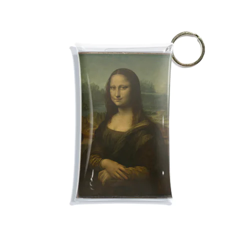 レオナルド・ダ・ヴィンチ / モナ・リザ Portrait de Mona Lisa (La Joconde) (la planche est restée inachevée à la mort de l'artiste) Mini Clear Multipurpose Case