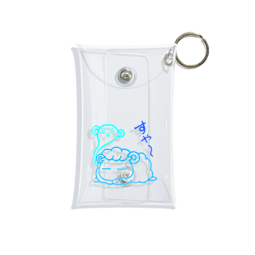 すやすや眠る羊 Mini Clear Multipurpose Case