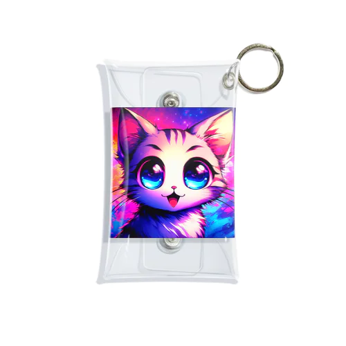 猫ちゃん Mini Clear Multipurpose Case