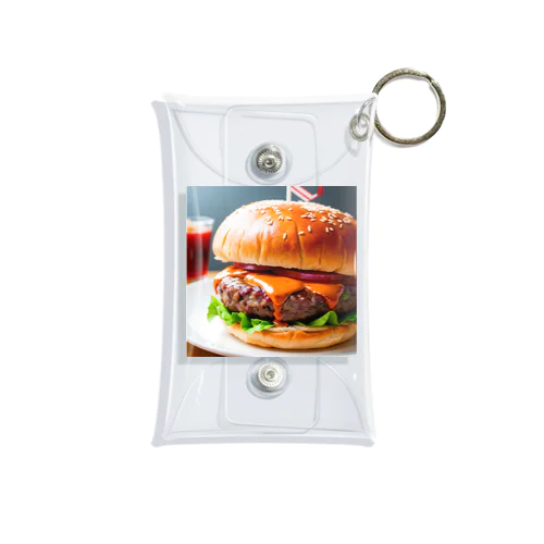 DELICIOUS BURGER Mini Clear Multipurpose Case