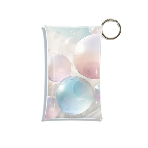 Bubbles🫧 ͛.* Mini Clear Multipurpose Case