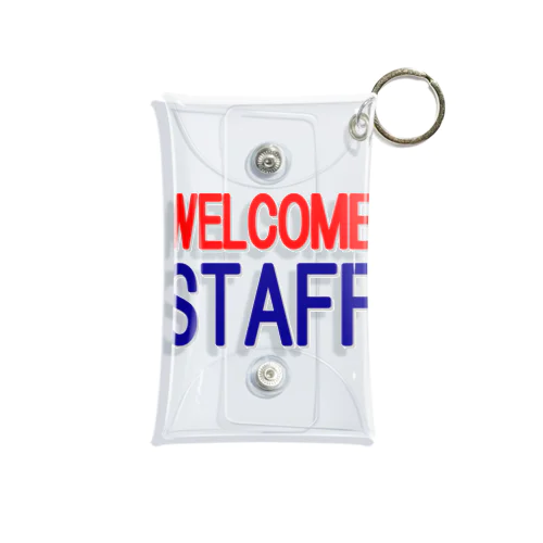 WELCOME STAFF ミニクリアマルチケース