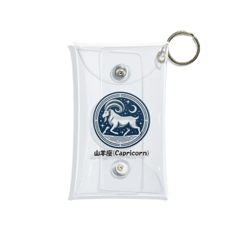 山羊座(Capricorn) Mini Clear Multipurpose Case