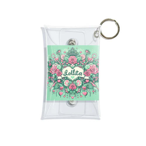 Sweet Lolita 🍭 ミントグリーン Mini Clear Multipurpose Case