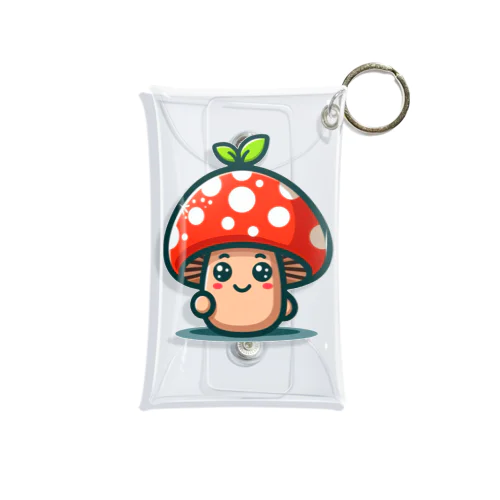 かわいいキノコくん🍄 Mini Clear Multipurpose Case