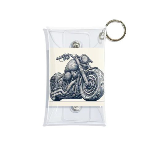 american motorcycle3 Mini Clear Multipurpose Case