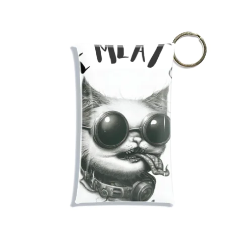 #drunk cat Mini Clear Multipurpose Case