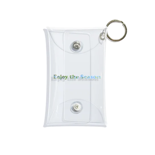 enjoy the season Mini Clear Multipurpose Case