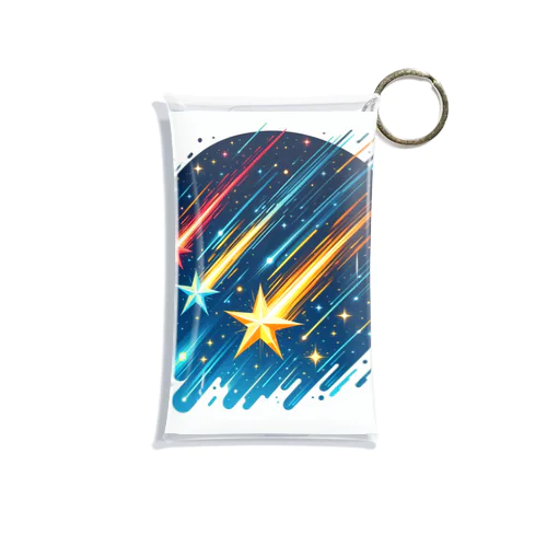 3つの流れ星 Mini Clear Multipurpose Case