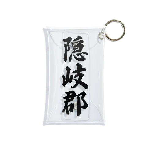 隠岐郡 （地名） Mini Clear Multipurpose Case