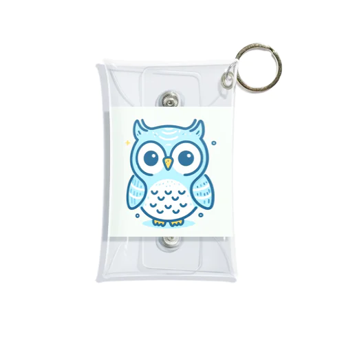 可愛いフクロウのキャラクターグッズです Mini Clear Multipurpose Case