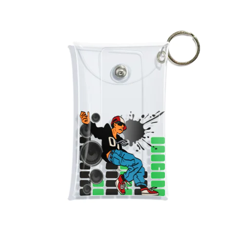 「Street Dance Vibes」 Mini Clear Multipurpose Case