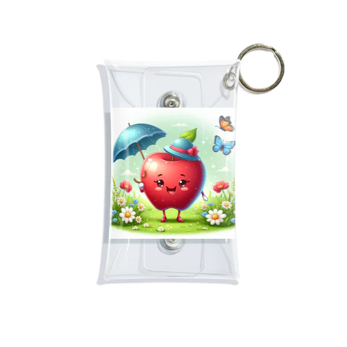 果物妖精～リンゴの妖精さん～ Mini Clear Multipurpose Case