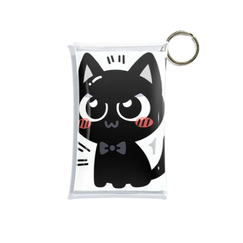 開運黒猫　NIGER  ニゲル Mini Clear Multipurpose Case