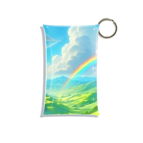 「美しい緑の風景」グッズ Mini Clear Multipurpose Case