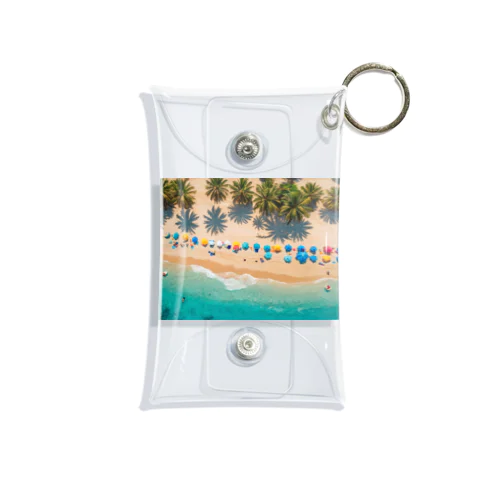 Hawaiian Beach Mini Clear Multipurpose Case