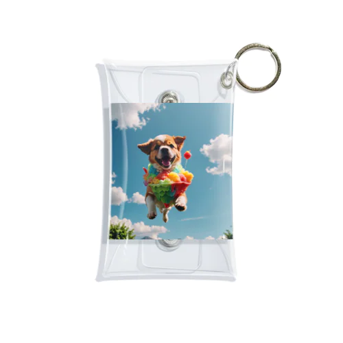 空飛ぶワンダフル犬 Mini Clear Multipurpose Case