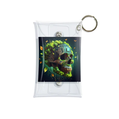 SKULL031 Mini Clear Multipurpose Case