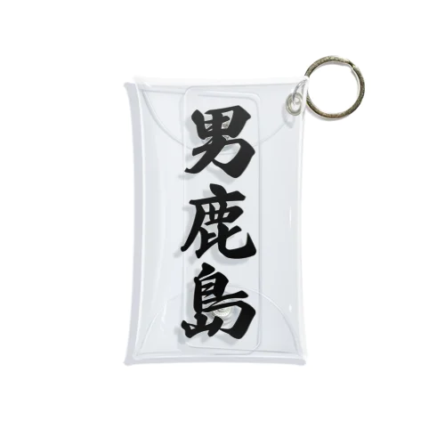 男鹿島  （地名） Mini Clear Multipurpose Case