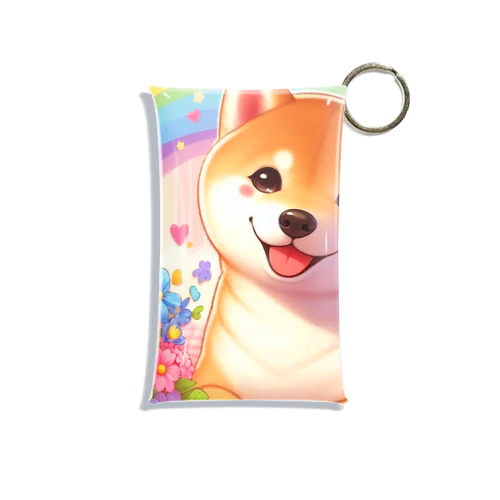 夢の中の柴犬 Mini Clear Multipurpose Case