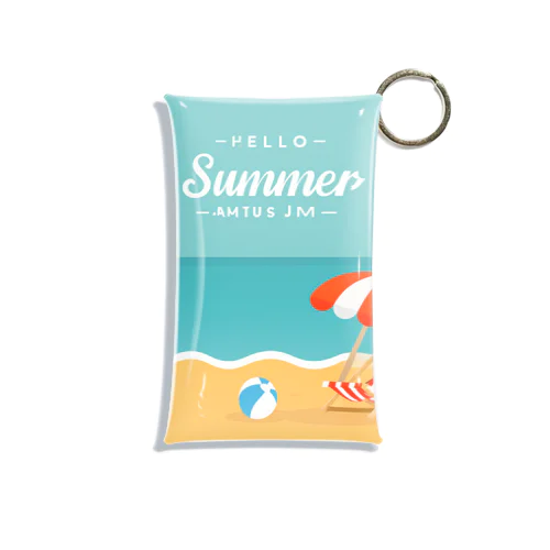 夏！Summer！ Mini Clear Multipurpose Case